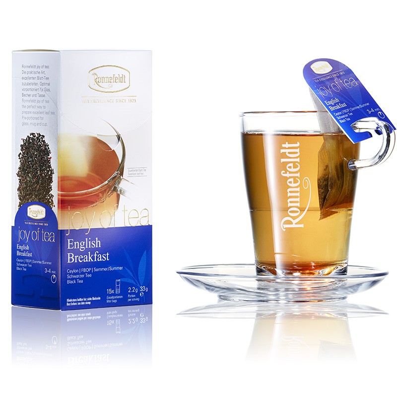 English Breakfast - Joy of Tea, Teebeutel, Schwarzer Tee, naturbelassen
