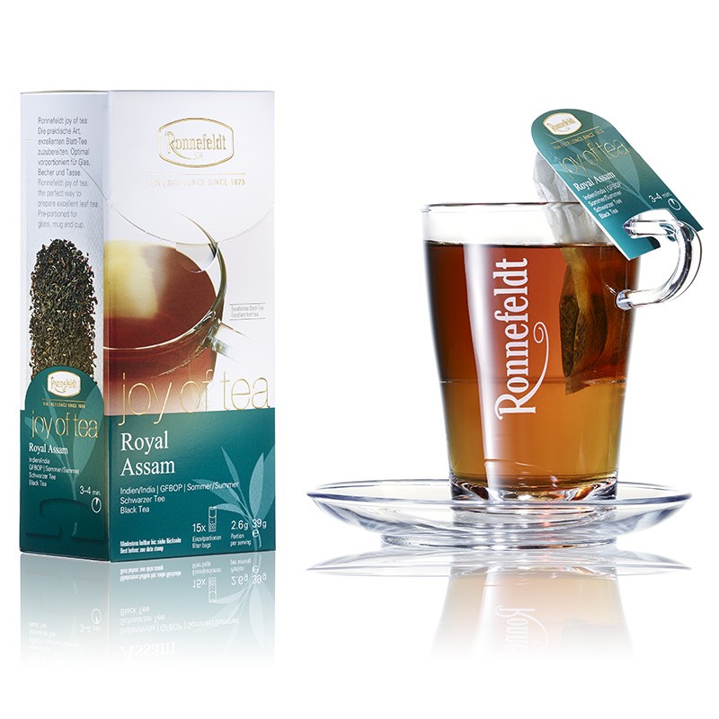 Royal Assam - Joy of Tea, Teebeutel, Schwarzer Tee, naturbelassen