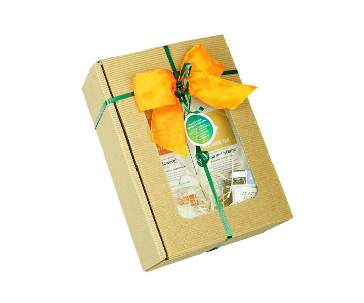 Geschenk-Box "Mond und Sterne"